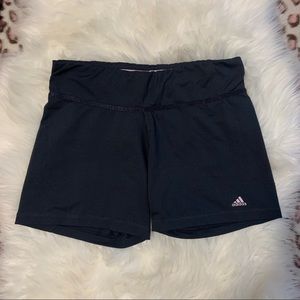 Charcoal and Lavender Adidas Activewear Shorts
